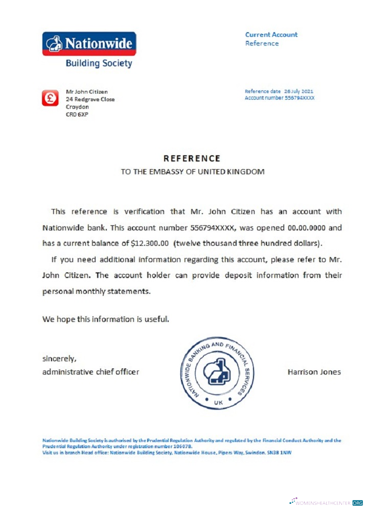 Download United Kingdom Nationwide reference Photoshop template